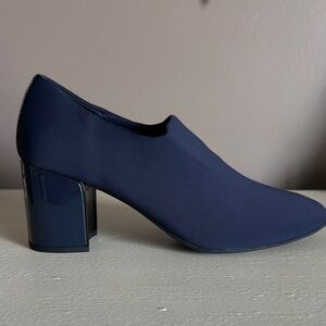 Anne Klein Midnight Blue Block Heels